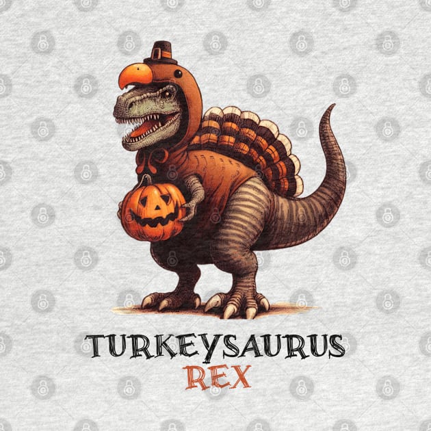 TurkeysaurusRex - Thanksgiving ROAR by Tintedturtles